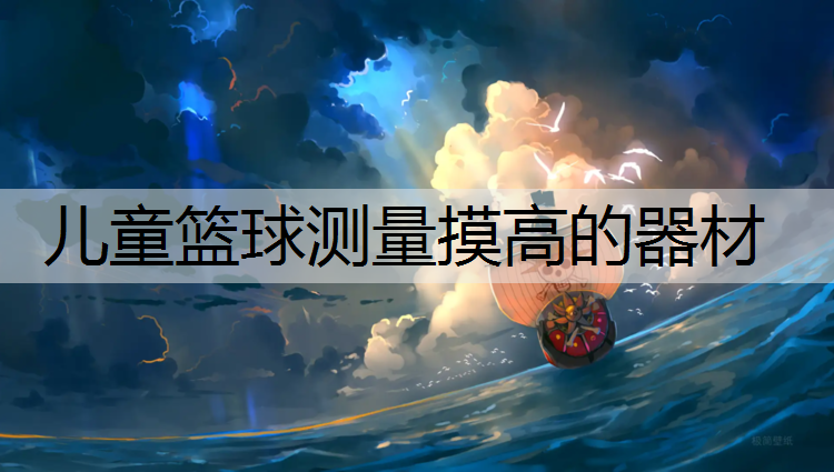 儿童篮球测量摸高的器材