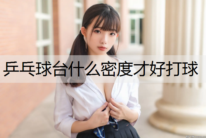 乒乓球台什么密度才好打球