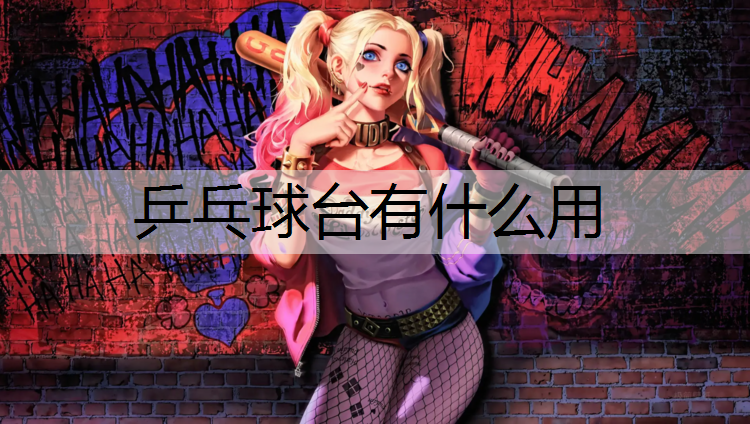 乒乓球台有什么用
